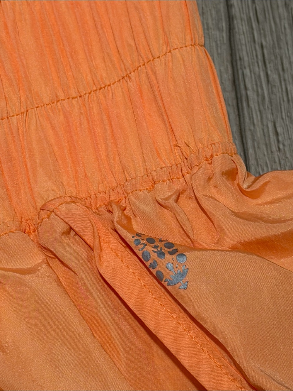 FP Movement by free people High-Waist Orange Women's Shorts - Picture 3 of 7